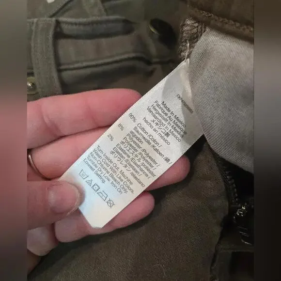 Madewell Kick Out Crop Jeans in Driftwood Brown - Picture 7 of 9